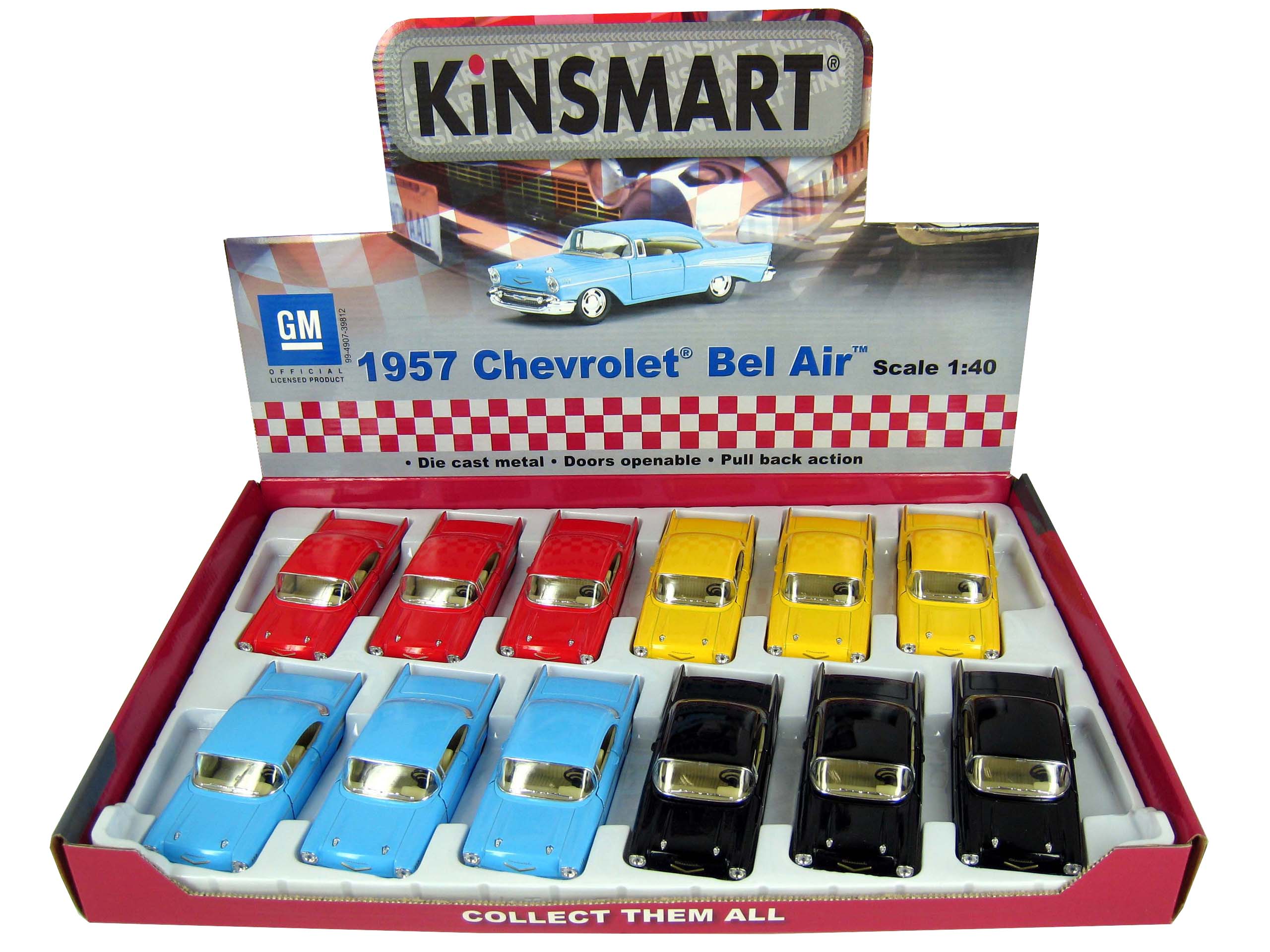 Kinsmart 1957 chevrolet clearance bel air